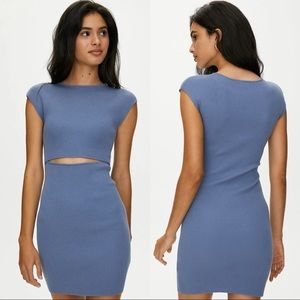 Wilfred Free Cut-Out Knit Dress - GUC